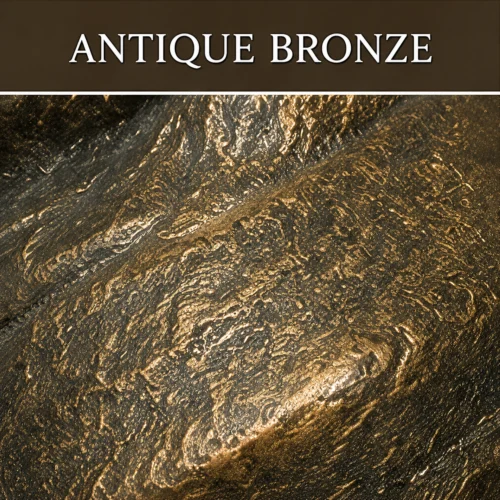 Antique bronze sculpture shop finish