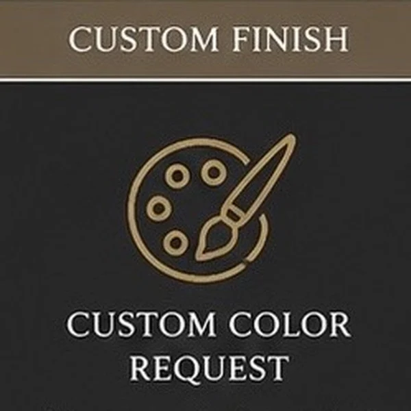 Custom finish sculpture shop finish