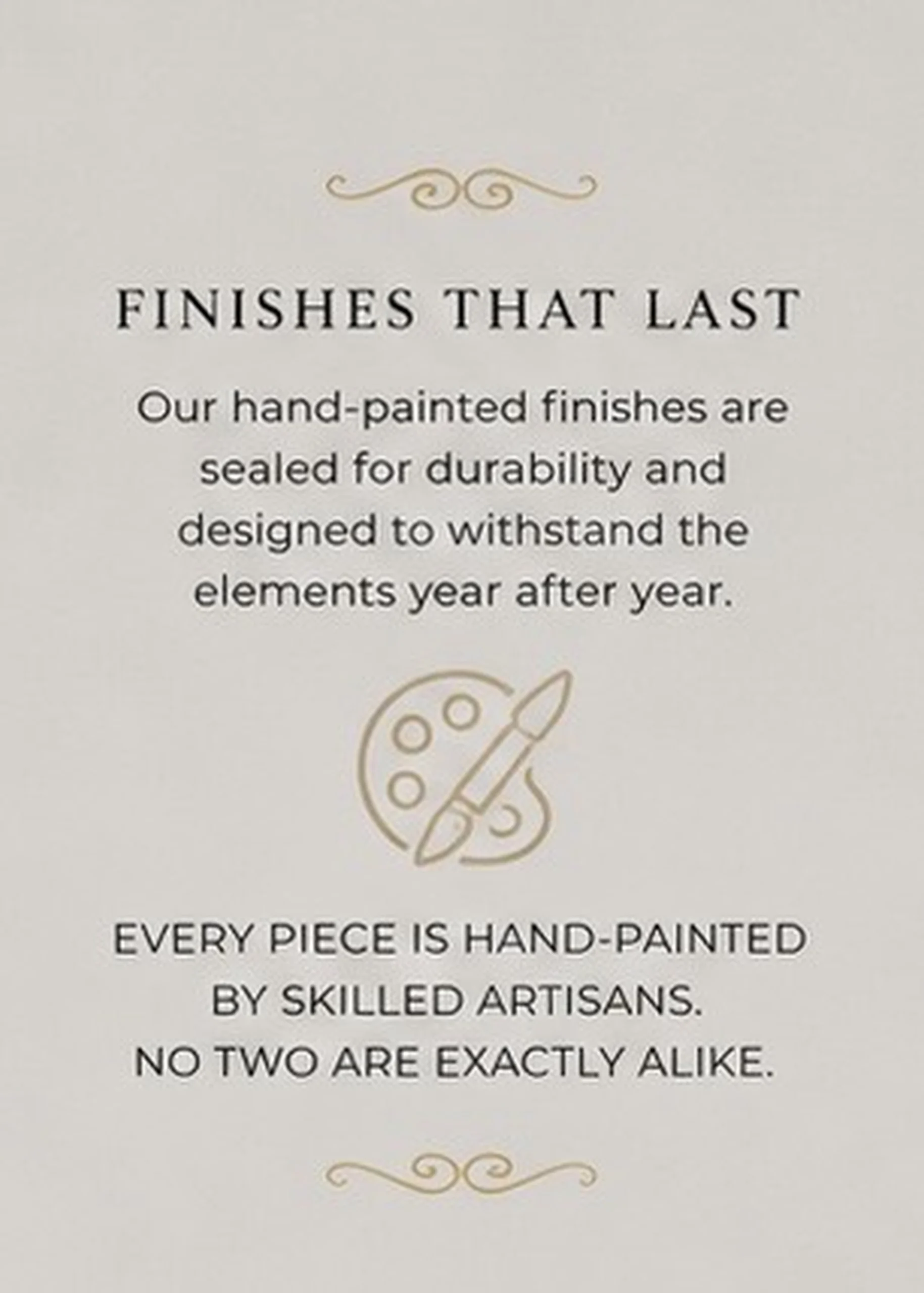 Finishes that last message for hand-painted Laughing Buddha statue