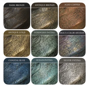 Flying Bald Eagle Wall Art – Silver Patina Finish Custom hand-painted finish options for a life size horse statue