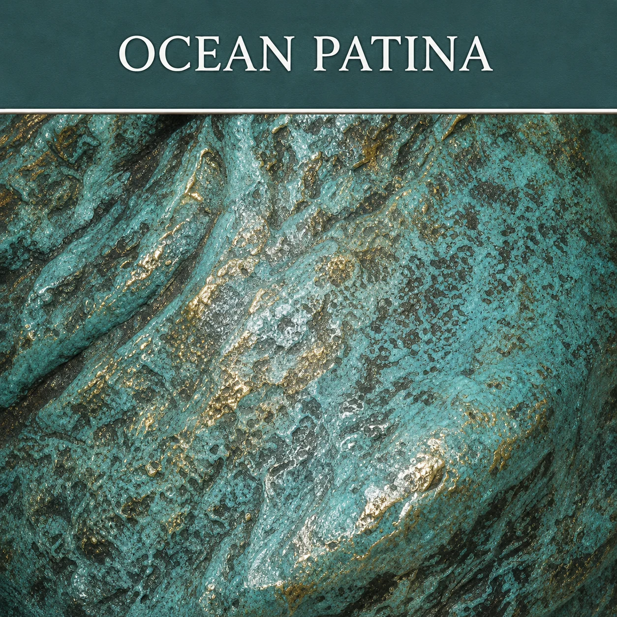 Ocean patina sculpture shop finish
